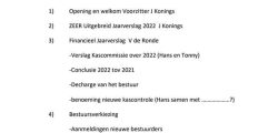 Ledenvergadering 30-01-2023