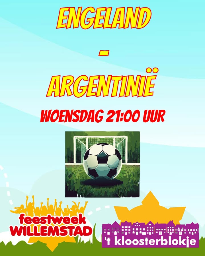 Feestweek Willemstad -  buurtvereniging 't Kloosterblokje